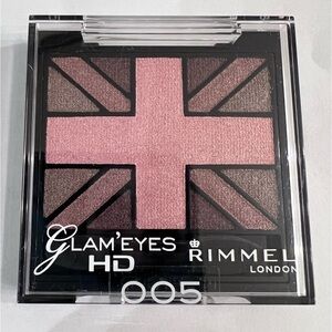 Rimmel London Glam Eyes HD Quad Eye Shadow - English Rose